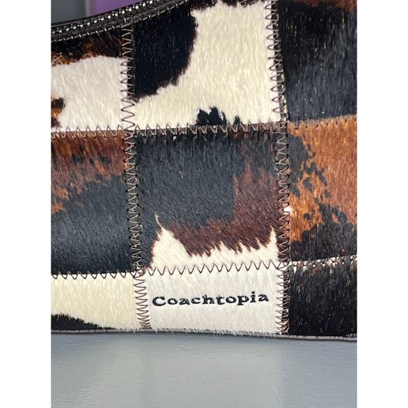 Coachtopia Shoulder Bag In Upcrafted Haircalf With Cow Print - Picture 7 of 13